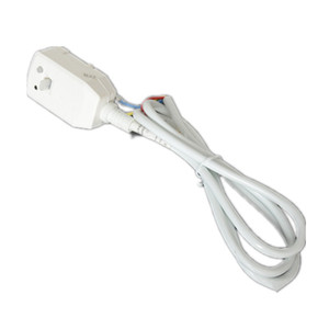 Cordon d'alimentation avec protection contre les fuites pour chauffe-eau, interrupteur de prise, 10A 6A, prise à trois fils, 1,2 m, PVC, usage domestique - Product Image 5