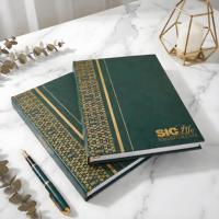 Carnet personnalisable A4 A5 avec pages lignées, couverture en papier imprimé, idéal pour un cadeau