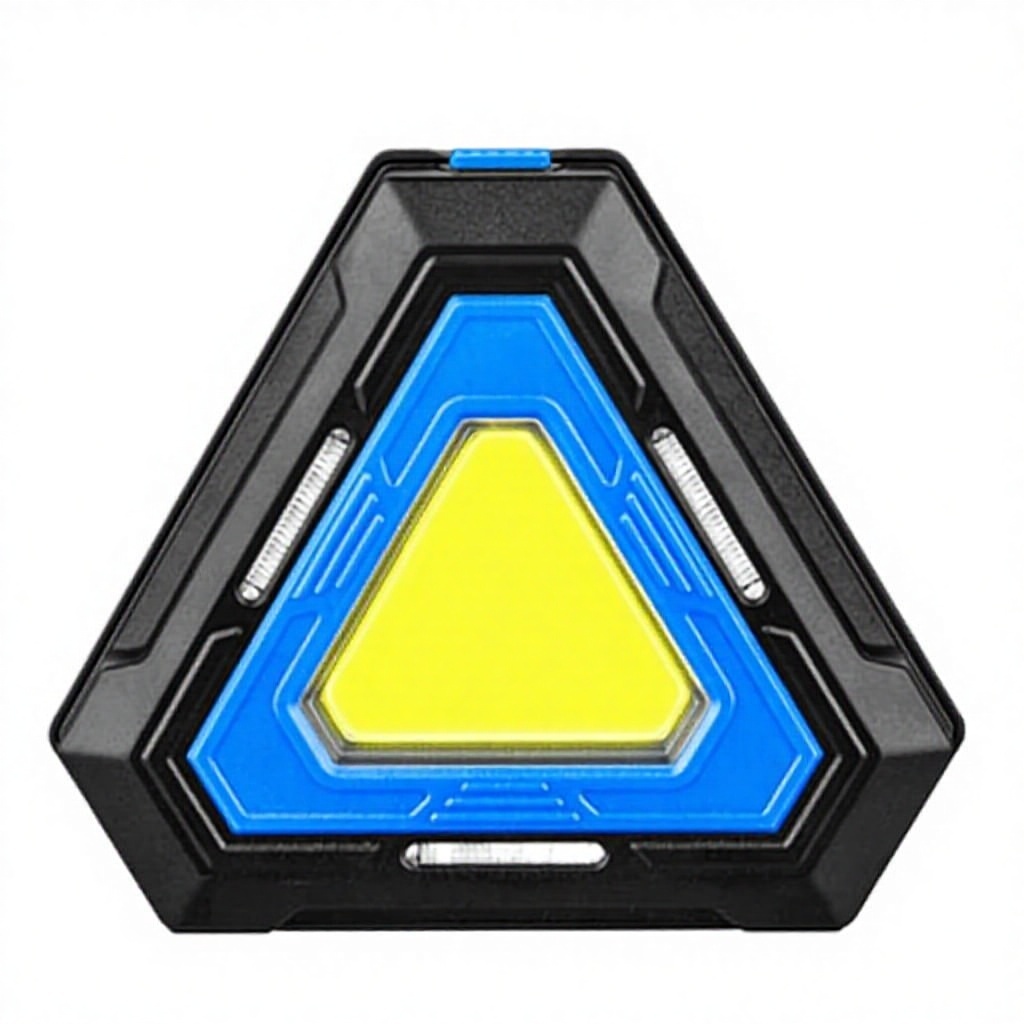 Magnetic Hands-Free COB Work Light-Portable 500 Lumens Dimmable Cold White 180 Beam Angle Car Repair Camping Fishing Hiking