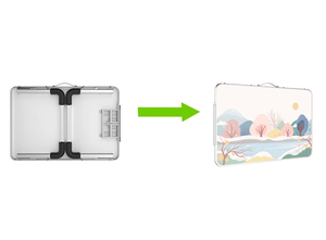 Hisped xách tay gấp máy tính xách tay đứng ngoài trời-thân thiện với bàn gỗ - Product Image 4