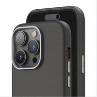 BLUEO PU cuir téléphone étui de protection étui mobile avec magnétique pour iPhone 15 14 Pro Max