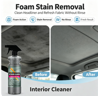500ml Headliner Reiniger Spray Autoinnenraum Schaumstoffreiniger Ohne Ausspülen Schnelle Fleckenentfernung Erfrischung