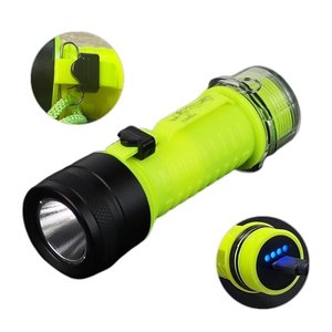 WOSEN Magnetic Switch Super Bright P50 Lamp Bead 100M Ip68 Waterproof <b>Rechargeable</b> Amphibious Sea Diving <b>Flashlight</b> - Product Image 2