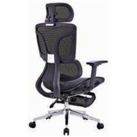 Chaise de Visiteur Exécutive Moderne de Haute Qualité en Tissu Mesh avec Structure en Plastique, Idéale pour les Conférences ou l'Hôtellerie