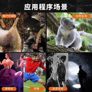 SUNCORE Head-Mounted Night <b>Vision</b> Binoculars 24mm Infrared NV8160 Outdoor Use - Product Image 4