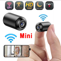Mini Cámara WiFi 1080P HD con Visión Nocturna, Detector de Movimiento, Grabadora de Video de Seguridad, Monitor para Bebés, Cámara de Vigilancia Inalámbrica 2025