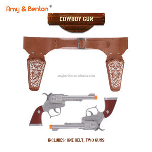 Nuovissima <span class=keywords><strong>Pistola</strong></span> Giocattolo da <span class=keywords><strong>Cowboy</strong></span> con Fondina in Stile Western Argento in Vendita - Product Image 4