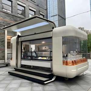 Carrito de Hot Dogs Estilo Callejero, Camión de Comida Móvil para Hamburguesas y Comida Rápida Estilo Americano. - Product Image 4