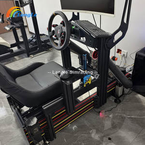 Le manette de vitesse séquentielle de simulateur de course de cockpit de Sim Racing est rapide et conforme à l'ergonomie - Product Image 2