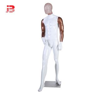 Nuevo diseño hombre maniquí con malla <span class=keywords><strong>de</strong></span> <span class=keywords><strong>alambre</strong></span> <span class=keywords><strong>de</strong></span> la cabeza <span class=keywords><strong>de</strong></span> hombre blanco <span class=keywords><strong>de</strong></span> cuerpo completo maniquí <span class=keywords><strong>de</strong></span> pie - Product Image 3