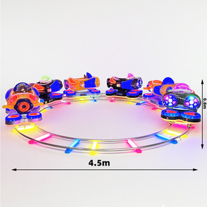 Trẻ em trong nhà sân chơi ngoài trời đào tạo theo dõi điện thương mại trẻ em công viên giải trí thiết bị Kiddie đi xe với theo dõi - Product Image 1