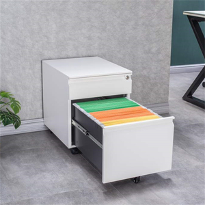<b>Filing</b> Cabinet Mobile Cabinet Furniture Mobile 2 <b>Drawers</b> Metal Modern Office <b>Filing</b> Cabinet - Product Image 2