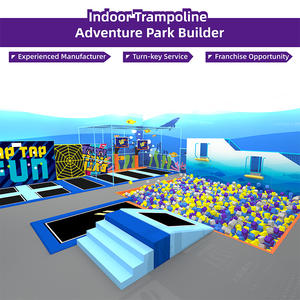 Ensemble d'équipements de jeu intérieur pour enfants sur le thème de l'océan Qiaoqiao 1000SQM - Product Image 3