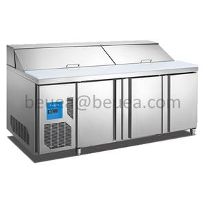 3 porte 1.8M controsoffitto insalata frigorifero cucina refrigerazione in stile asiatico pizzeria panca refrigerata per <span class=keywords><strong>Pizza</strong></span> - Product Image 1