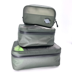Custom leggero imballaggio a compressione cubi <span class=keywords><strong>Organizer</strong></span> valigie borse portaoggetti portaspazio portatile in TPU - Product Image 3