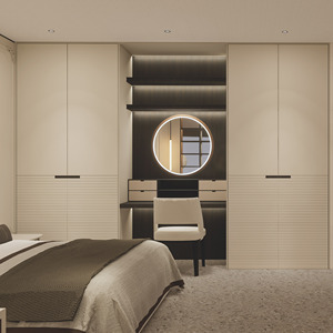 Armadio Modulare Autoportante in Legno Ecologico su Misura - Mobili Moderni per Camera da Letto con Disegno Personalizzato - Product Image 1
