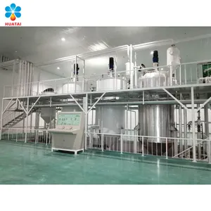 5-50 tons factory price vegetable cooking sunflower oil refining machine on sale