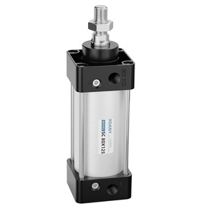 Cylindre standard Roany Sc80x125 en alliage d'aluminium, pièces pneumatiques à double action - Product Image 1