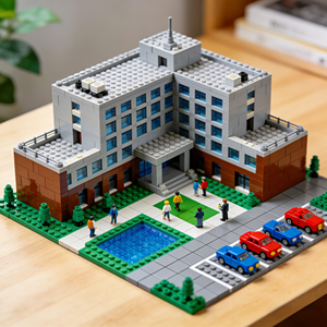 Set di Blocchi di Costruzione in Plastica Personalizzati Fai-da-Te della <span class=keywords><strong>Torre</strong></span> <span class=keywords><strong>Eiffel</strong></span> per Collezionisti Adulti, Esposizione e Regalo Aziendale - Product Image 2