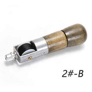 Herramienta de Costura de Cuero para Artesanía, Máquina de Coser Manual con Mango de Madera, para Zapateros, Tiras de Cuero, Costura de Bordes de Cuero - Product Image 4