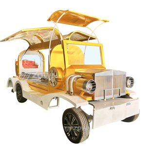 Carro Fúnebre Eléctrico de Diseño Creativo y la Mejor Calidad con Columnas Romanas para Desfiles Fúnebres, Venta Directa de Fábrica - Product Image 1