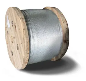 Factory Price High Tensile Hot Dipped Steel Core Guy Stay Stranded Galvanized Steel Wire Strand