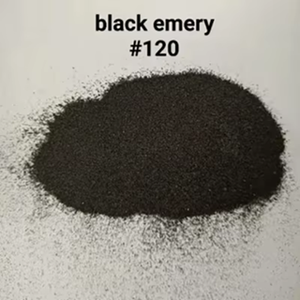 <b>Black</b> Emery Abrasive Powder High Hardness Blasting Media for Surface Preparation Grinding <b>Polishing</b> Industrial Applications - Product Image 4