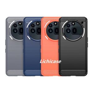 Custodia per telefono <span class=keywords><strong>cellulare</strong></span> in morbida TPU antiurto con lichicasi custodia per telefono 3A Pro in fibra di carbonio - Product Image 2