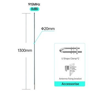 Tăng cao 5dBi 8dBi ăng ten Helium 902-928MHz Lora lpwan ngoài trời không thấm nước đa hướng khung gắn kết ăng ten sợi thủy tinh - Product Image 2