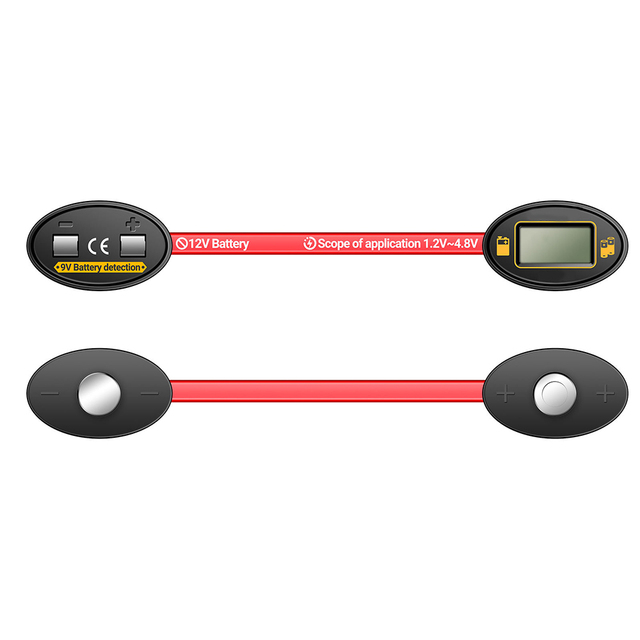 Universal Digital Battery Tester Portable LCD Battery Capacity Checker for AA AAA C D 9V Button Cell 18650 Lithium Batteries