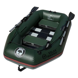 Kayaks gonflables solaires marins à 3 couches en PVC pour 2 personnes, 6,56 pieds, bateaux en caoutchouc de <span class=keywords><strong>pêche</strong></span>, sans colle, processus de soudage complet, résistant aux UV du soleil - Product Image 2