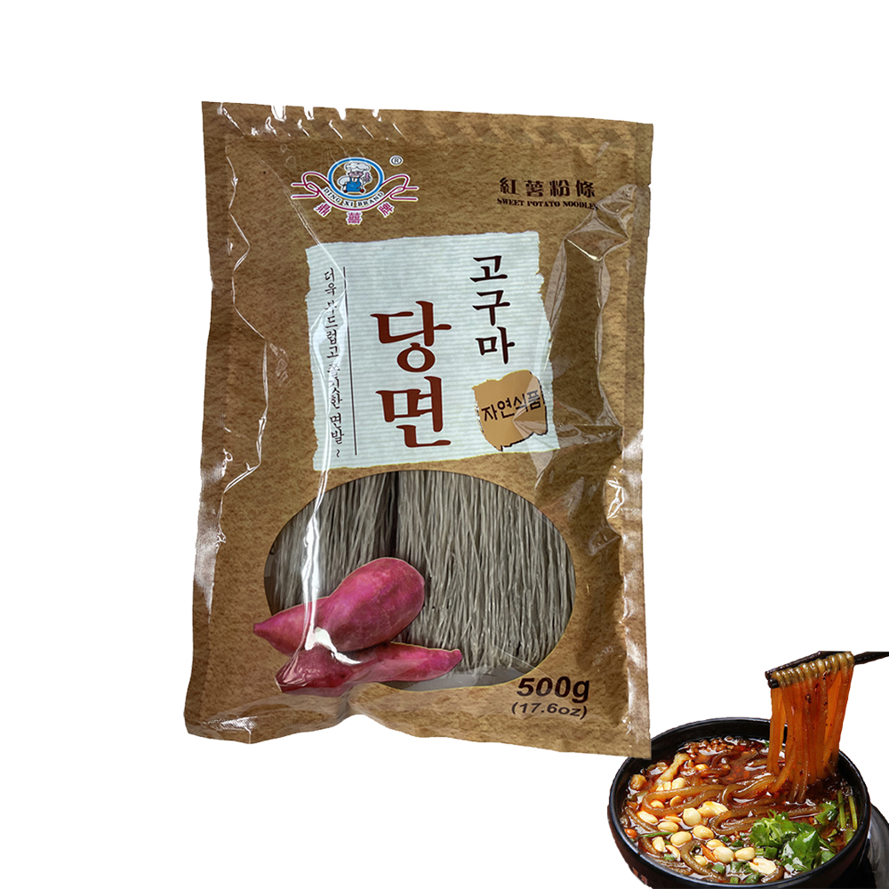 Mặt Trời Mọc dingxi Gluten miễn phí sản phẩm ngũ cốc thô Mì khoai lang khô mì thủy tinh số lượng lớn