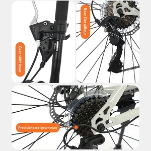 Bicicletta da Montagna 26 Pollici 21 Velocità Telaio in Lega di Alluminio Sospensione Anteriore Freno a Disco Nuovo Breton 900 Capacità 120kg - Product Image 2