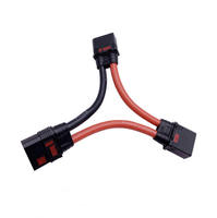 Connecteur de batterie robuste TW8-S, courant élevé, 2P, laiton, mâle/femelle, plaqué or, anti-étincelles, pour voiture RC et drone