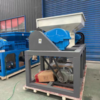 Nouveau en stock déchiqueteuse à Double arbre de haute qualité pour la machine de déchiquetage de déchets en plastique de pulvérisation de déchets
