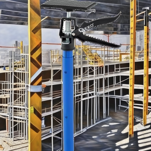 Tige de support de plafond télescopique extensible réglable de 50-115 cm, vérins de support pour armoires, barres de chargement, extension pour cloisons sèches, garantie 3 ans, DIY - Product Image 2