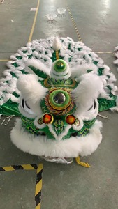 Costume da <span class=keywords><strong>Danza</strong></span> del Leone per Due Adulti Realizzato a Mano da Fabbrica Cinese Taglia Standard che Riflette la Ricca Cultura Cinese - Product Image 5