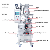 Machine d'emballage verticale multifonction pour boissons semi-fluides, 30-50 sachets/min, plage 5-100 ml, remplissage et scellage par engrenages