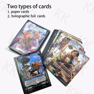 Vente en gros d'usine, cartes à collectionner d'anime pour enfants, impression de haute qualité aux couleurs exquises, avec boîte en plastique imperméable - Product Image 3