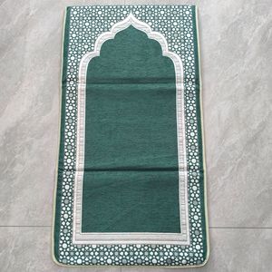 Tappetino da Preghiera Musulmano Pieghevole con Schienale, Spesso, Jacquard, Antiscivolo, per Viaggi e Moschea - Product Image 3
