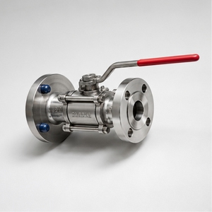 Válvula de Bola Manual con Brida de Acero al Carbono Grado Químico ANSI Clase 150 CF8 CF8M de Paso Completo OEM - Product Image 4