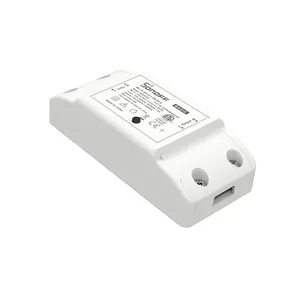 Sonoff interruptor de luz inteligente, interruptor de luz de casa inteligente básico r2 com wifi, interruptores de controle remoto para automação de casa, 2023