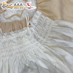 KungFu KingAAA Vente en gros Blouse en coton originale pour femme, style mode, haut <span class=keywords><strong>tube</strong></span> épaules dénudées, haut basique, vêtements d'occasion pour usage quotidien à la maison - Product Image 6
