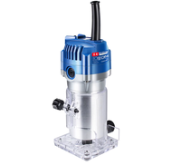 Fresadora Eléctrica para Madera Dongcheng, Herramienta de Carpintería para Recortar Bordes, Ranurar y Fresar con Montaje Inverso
