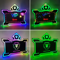 Presentador de Botellas VIP Digital LED Programable, Moderno, de Acrílico, con APP, Letrero con Mensaje Personalizable, Soporte para Exhibición de Vino para Fiestas