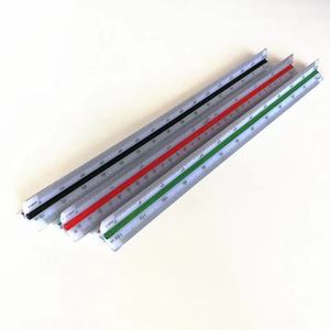 Regla de escala Triangular para escuela, herramienta de medida, regla láser Triangular para ingenieros de paisaje - Product Image 6