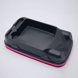 बच्चों के लिए कस्टम कार के आकार का फास्ट फूड ट्रे, भोजन कंटेनर और भंडारण खाद्य ग्रेड टेबलवेयर - Product Image 6