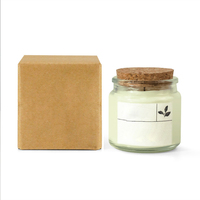 Verre de Bougie en Gros de 100ml et 200ml, Verre à Bougie Créatif en Forme de Coupe, Pot en Verre pour Fabrication de Bougies d'Aromathérapie