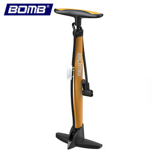 Pompe à vélo haute pression BOMB, pompe à pied en acier OEM, accessoires pour vélo - Product Image 1