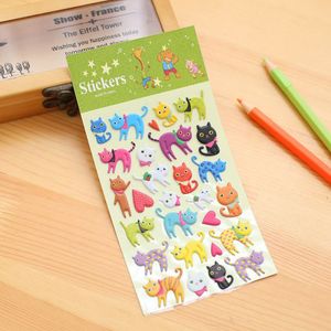 Niños Scrapbooking DIY logotipo personalizado fruta Animal hinchado 3D pegatinas hojas - Product Image 5